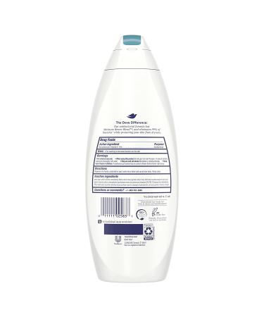Dove Antibacterial Body Wash 22 oz - Hydrating for All Skin Types - 4 Count - Buy Online on GoSupps.com