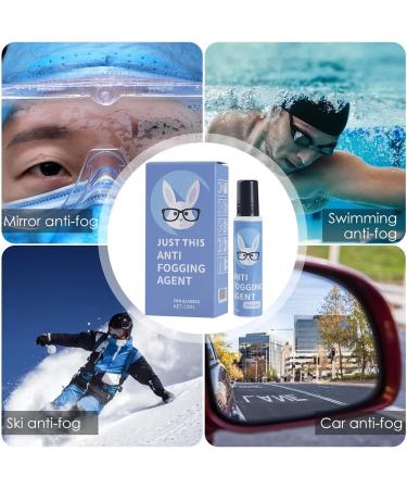 Anti-fog glasses cleaner anti-fog agent for glasses - 15ml anti-fog cleaner professional fast-dissolving cap safe for glasses lenses - Buy Online on GoSupps.com