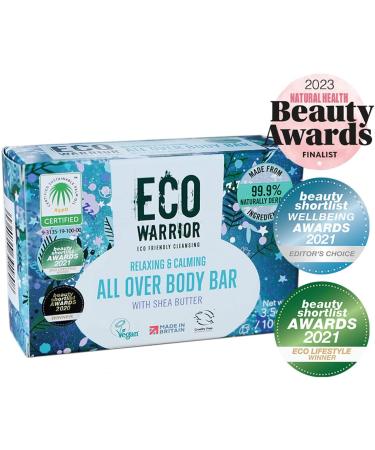 Little Soap Company Shea Butter Body Soap Bar - 100g | Vegan & Eco-Friendly - Buy Online on GoSupps.com