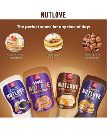 Allnutrition Nutlove Sauce Crispy Cookie - 280ml - Buy Online on GoSupps.com