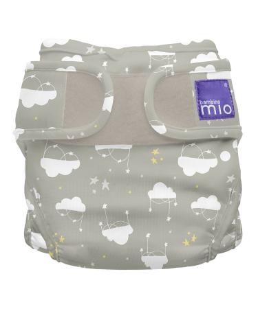 Bambino Mio, mioduo Cloth Diaper Cover, Cloud Nine, Size 1 (21lbs) Cloud Nine Size 1 (9kg)