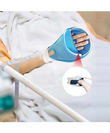 Breathable Bed Gloves for Patient Safety - Adjustable Anti-Scratch Security Gloves for Seniors - Buy Online on GoSupps.com