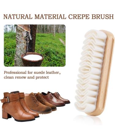 Suede & Nubuck Cleaning Kit By Care Guys: Hard-wearing crepe brush with A Cleaning Eraser / - Buy Online on GoSupps.com