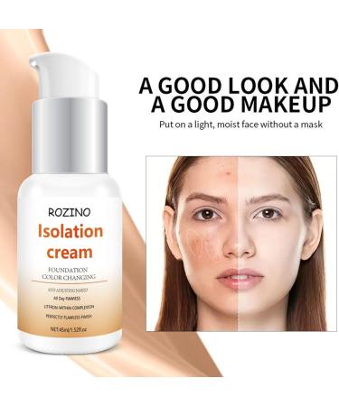 BB Cream Foundation | Color Changing Light Concealer 45ml | Skin Care Products Gift for Mother Girlfriend Friends Classmates Colleagues and Colleagues Voihamy - Buy Online on GoSupps.com