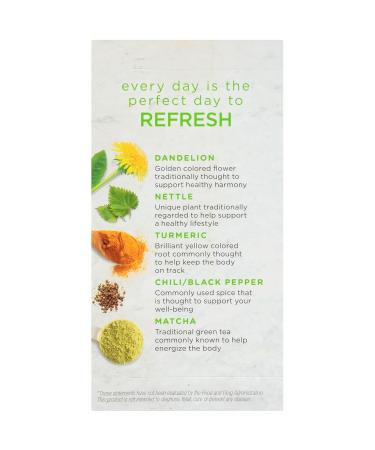 Bigelow Refresh Turmeric Chili Matcha Green Tea - 18 Bags | Boost Wellness - Buy Online on GoSupps.com