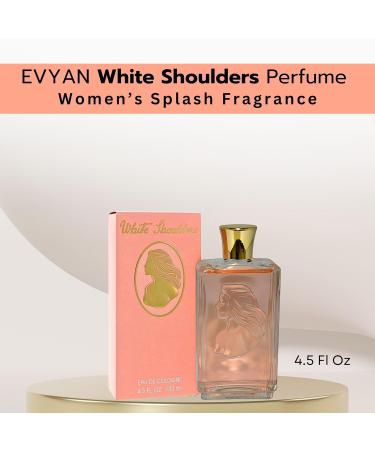 White Shoulders By Evyan For Women. Eau De Cologne 4.5 oz Floral - Buy Online on GoSupps.com