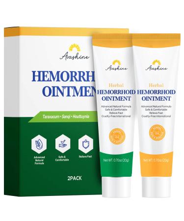 Hemorrhoid Cream Hemorrhoid & Fissure Gel Natural Hemorrhoid Treatment Remedy Chinese Herbal Essential Hemorrhoid Treatment 2 Tubes