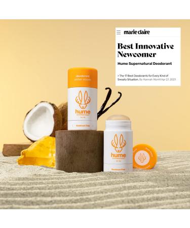 HUME SUPERNATURAL Deodorant - Pack of 2 - Amber Woods for Women & Men - 2 Oz. - Buy Online on GoSupps.com