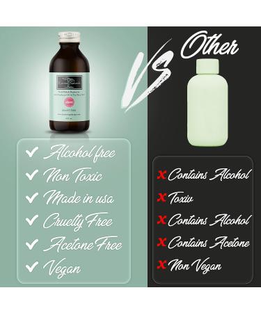 Karma Organic Nail Polish Remover with Soybean and Tea Tree Oil - Non-Toxic, Vegan, Cruelty-Free, Acetone-Free, 4 fl. Oz - Buy Online on GoSupps.com