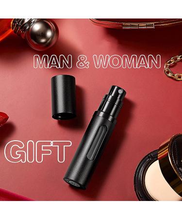 Perfume Atomizer Bottle, SixTmoon Portable Mini Refillable Empty Perfume Spray Sprayer, Leak Proof TSA Approved Cologne Sprayer for Travel Men Women, 8ml Grey - Buy Online on GoSupps.com