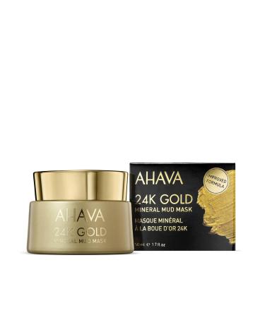 Buy AHAVA Mineral Mud 24k Gold Face Mask - 50 ml | International Shipping Available - Buy Online on GoSupps.com