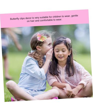 Beavorty 3 Pairs girls hair clips mini hair clips hair clips colorful toddler barrettes colorful hair clips barrettes for girls decor tiny hair clips issue card fabric dense child - Buy Online on GoSupps.com