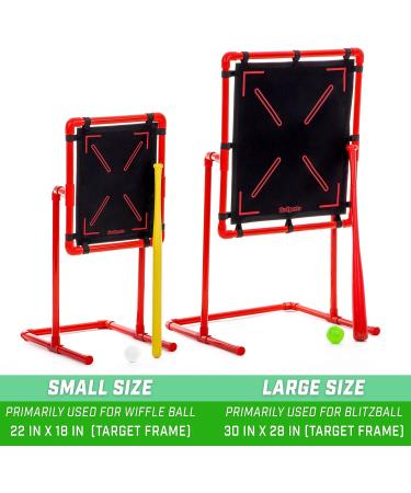GoSports Baseball Strike Zone Target - 30 x 28 - Ideal for Wiffle Ball and Blitzball - Buy Online on GoSupps.com