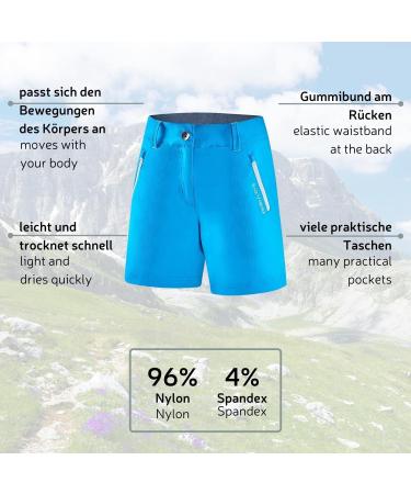 Buy Black Crevice Women's Short Classic Shorts 36 - Steel Blue/White | International Shipping Available - Buy Online on GoSupps.com