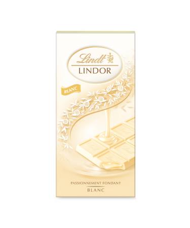 Lindt - LINDOR Tablet - White Chocolate - Heart Fondant, 100g