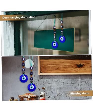 Lurrose 6 Pcs Evil Eye Charm Car Acessories Evil Eye Door Hanging Evil Eye Room Decor Devil Eye Household - Buy Online on GoSupps.com