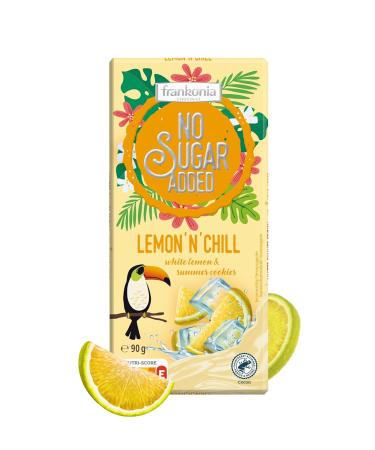 Buy Frankonia Chocolat Limited Summer Edition Lemon 'n' Chill - White Lemon & Cookies Chocolate 90g | International Shipping Available - Buy Online on GoSupps.com