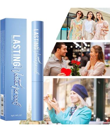  JINGLING JINGLING Black Mascara | Black Mascara for Eyelash Lengthening - Smudge-Resistant Makeup for Women Parties Travel Evening - Buy Online on GoSupps.com