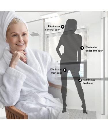 Natouch Anti-Aging Body Soap with Peppermint & Tea Tree - Cleansing & Deodorizing Bar for Nonenal Body Odor - Buy Online on GoSupps.com