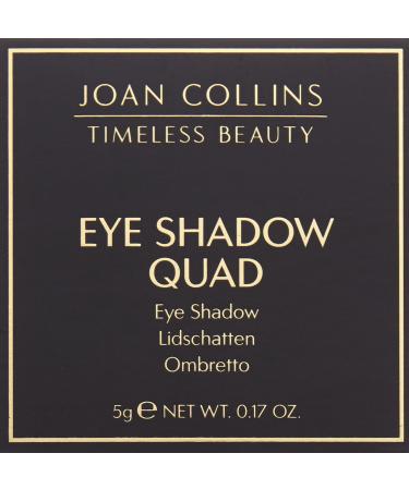 Joan Collins Timeless Beauty Eyeshadow Quad - Misty Black & Silver 5g | International Shipping Available - Buy Online on GoSupps.com