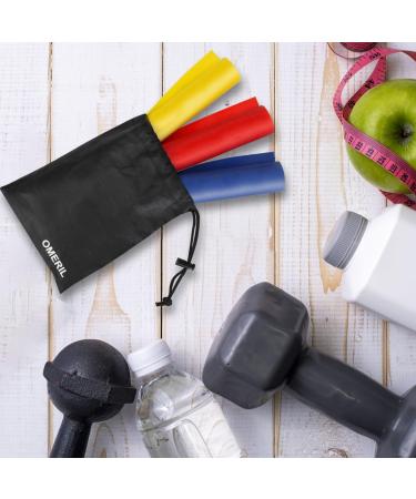 Resistance Bands Set for Women - 1.5M Exercise Band with 3 Levels - Ideal for Fitness, Yoga, Pilates, Strength Training - Includes Carrying Bag - Buy Online on GoSupps.com