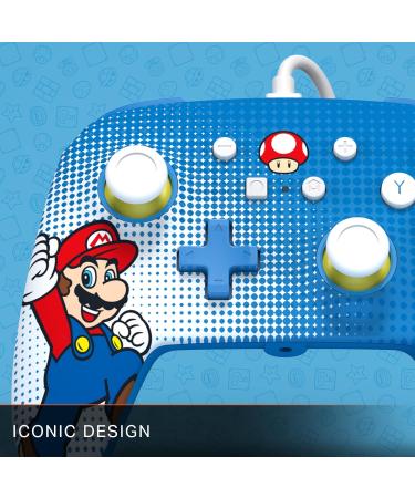 PowerA Enhanced Wired Controller for Nintendo Switch - Mario Pop Art - Buy Online on GoSupps.com