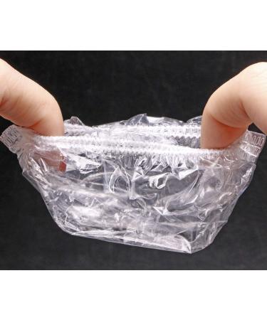 Mini Skater 100Pcs Clear Waterproof Ear Protectors for Hair Dye Shower - Bathing Covers - Buy Online on GoSupps.com