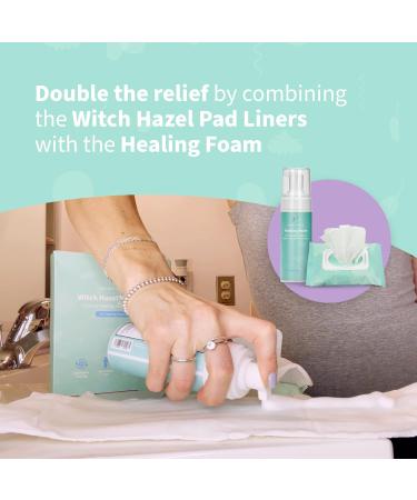 Mama & Wish Witch Hazel Foam and Pad Liners Bundle - Postpartum Care Essentials - Buy Online on GoSupps.com