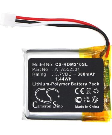 380mAh/3.8V Replacement Battery for Rode Wireless Go II - High Performance & Reliable Shipping Worldwide - Buy Online on GoSupps.com