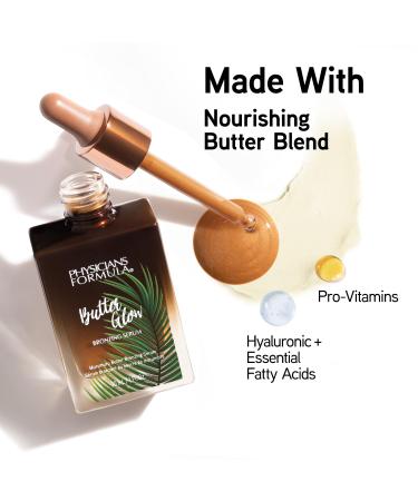Physicians Formula Butter Glow Bronzing Serum - Nourishing Drops for Radiant Complexion with Murumuru Cupua u & Tucuma Butter - Buy Online on GoSupps.com