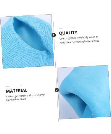 minkissy Gloves Spa Socks Gel Socks for Moisturizing Spa Gel Socks Moisture Socks Hand - Buy Online on GoSupps.com