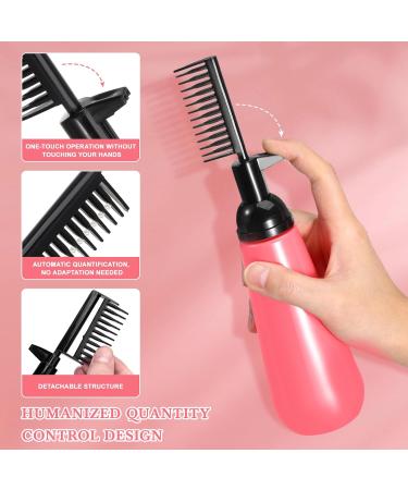 2 pi ces Bouteilles Applicatrices Teinture Cheveux et Plastique L ger avec Brosse pour Distribution Uniforme Accessoires Coiffure Pratiques - Buy Online on GoSupps.com