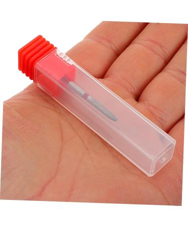 minkissy Nail Polisher Metal Nail Drill Bit Manicure Tools Nail Bits Drill Bit for Acrylic Nails Women Manicure Supplies Safety Bits for Nail Drill Manicure Drill Bits Drill Bits for Nails 7.00X1.30X1.30CM Red - Buy Online on GoSupps.com