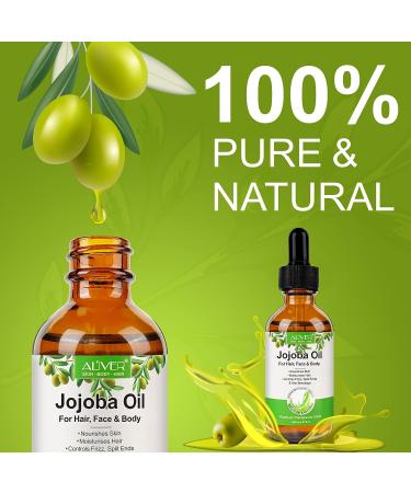 Yecuce Organic Cold Pressed Jojoba Oil | 2.02fl oz | Moisturizing & Multi-Purpose Oil for Face, Body, Hair & Nails | Natural Carrier & Facial Oil for Gua Sha Massage | Men & Women | Pack of 1 - Buy Online on GoSupps.com