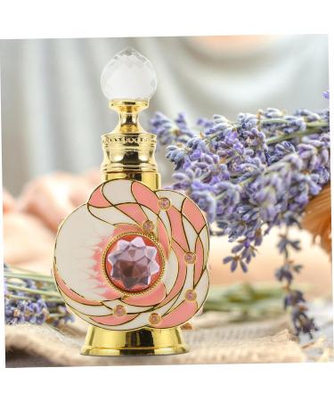 Angoily Glass dispenser little bottle the flowers essential oil bottle middle East glass perfume bottle dropper bottle essential oil vintage empty bottle glass bottle - Buy Online on GoSupps.com