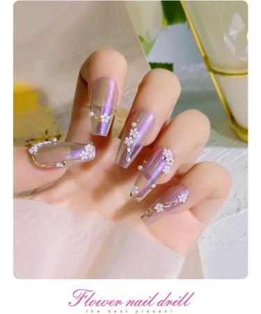 Kalolary 3D Colorful Flower Nail Charms & Silver Pearl Caviar Beads - Nail Art Decorations for Women and Girls (6 Boxes) - Buy Online on GoSupps.com