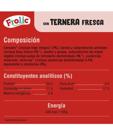 Frolic Semi-Wet Adult Dog Food Beef Flavor 2.6 kg Bag - Buy Online on GoSupps.com