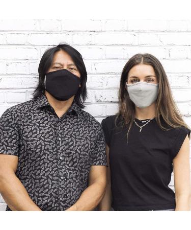 Safemate x Case-Mate Cloth Face Mask - Washable & Reusable - Adult L/XL - Black - 3 Pack - Buy Online on GoSupps.com