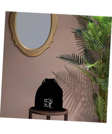 Healeved 1pc Hair Dryer Storage Bag Hair Tools Travel Bag Hair Jewels Hair Dryer Organizer Product Flannel - Buy Online on GoSupps.com