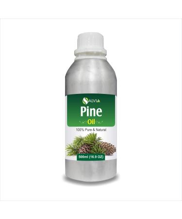Pine (Pinus Sylvestris) Essential Oil 100% Pure & Natural - Undiluted Uncut Oil - Use for Aromatherapy - Therapeutic Grade - 500ml