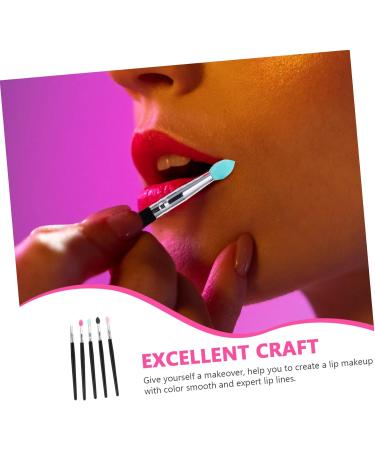 OHPHCALL 25 Pcs Silicone Eyeshadow Brush Makeup Accessory Eye Makeup Make up Sponge 14.7x0.9cmx5pcs As Shownx5pcs - Buy Online on GoSupps.com