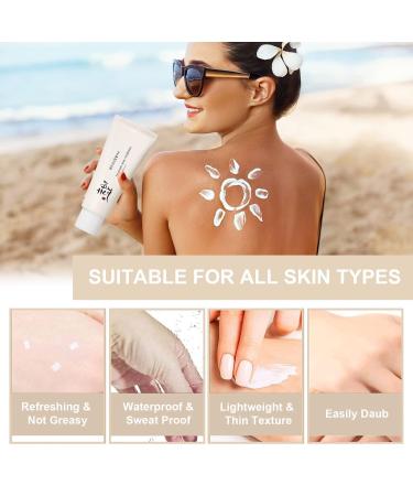 Josaon Relief Sun Organic Sunscreen SPF50 +PA++++ with Rice & Probiotics | Nourishing UV Defense for All Skin Types | 1 PCS - Buy Online on GoSupps.com