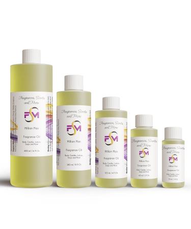 Fragrances Scents and More Million Man Fragrance Oil - 4 Fl Oz Plastic Bottle (120ml) - Buy Online on GoSupps.com