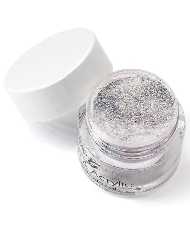 Premium Silver Glitter Dipping Powder for Nail French Manicure - No Color Difference (117) - Buy Online on GoSupps.com