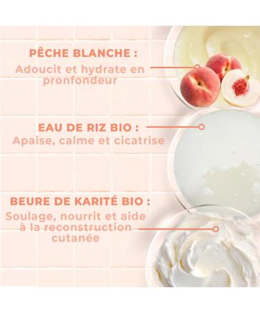 ENERGIE FRUIT | Soft Body Lotion | Certified Organic by Ecocert | White Peach and Rice Water - Buy Online on GoSupps.com