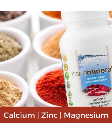 Biopharma Scientific NanoMinerals Chelated Multi-Mineral Capsules | 30 Servings - Buy Online on GoSupps.com