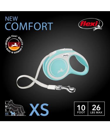 Flexi New Comfort Dog Leash - Ergonomic Durable & Hug-Free for Dogs Up to 11.8kg | 3m X-Small in Blue - Perfect for International Shipping - Buy Online on GoSupps.com