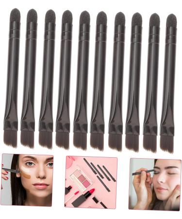 BIUDECO 10 Pcs Eye Shadow Brush Makeup Eyeshadow Black Suit Brow Brush Makeup Brush Concealer Brush Miss Mix - Buy Online on GoSupps.com