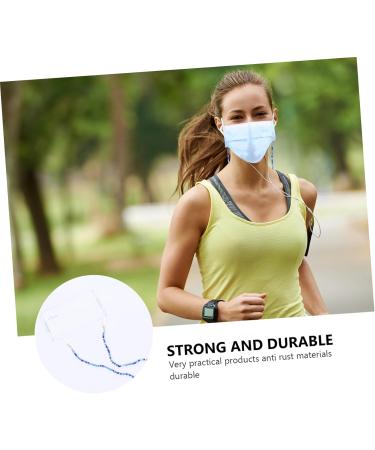 Shop Bcoath 2-Piece Glasses Mask Chain - Anti-Loss Lanyard & Tapes Practical 50x0.3cm Anti-Slip Solution for Masks - Buy Online on GoSupps.com