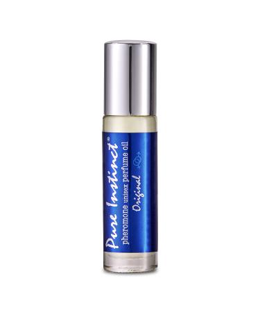 Pure Instinct Roll-On - The Original Pheromone Infused Essential Oil Perfume Cologne - Unisex For Men and Women - TSA Ready
